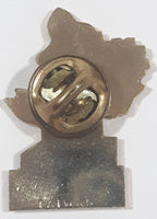 #1 Fireman Enamel Metal Pin
