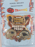Super Bowl XXXVII Houston Texas Light Up Metal Lapel Pin New in package
