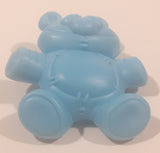 Blue Plastic Bear Toy 1 5/8" x 1 3/4"