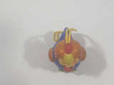 Disney Danglers Winnie The Pooh Dressed in a Blue Rooster Chicken Costume 2 1/4" Tall Toy Figure
