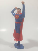 2017 Burger King WBEI DC Comics Justice League Superman Plastic Toy Figure 6 1/2" Tall