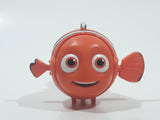 Finding Nemo Orange Clownfish Character with Rolling Flipping Face Plastic Toy Figure 3 1/4" Long