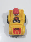 1985 McDonald's Happy Meal Fast Macs Ronald McDonald Character Pink Pull Back Toy Car Vehicle