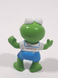 Vintage HA! The Muppets 1986 Baby Kermit The Frog Skateboarding Figurine McDonald's Happy Meal Toy