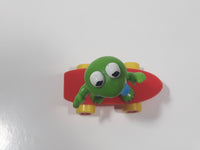 Vintage HA! The Muppets 1986 Baby Kermit The Frog Skateboarding Figurine McDonald's Happy Meal Toy