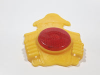 Rare Hard To Find 1993 McDonald's Captain Crunch Yellow Plastic Bicycle Spokes Bike Reflector