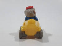 1994 Busy Town Richard Scarry Monkey In Banana Car Plastic Toy Vehicle McDonald's Happy Meals