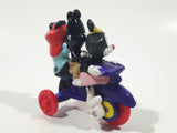 1993 Warner Bros. Animaniacs Bicycle Built For Trio Wakko Yakko Dot Cartoon Characters Toy Vehicle McDonald's Happy Meal