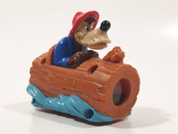1995 Disney Disneyland 40th Anniversary Splash Mountain Brer Bear Log Ride Picture Viewer Plastic Toy Figure