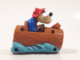 1995 Disney Disneyland 40th Anniversary Splash Mountain Brer Bear Log Ride Picture Viewer Plastic Toy Figure