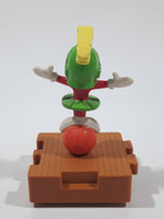 1996 McDonald's Warner Bros Looney Tunes Space Jam Marvin The Martian on a Basketball Puzzle Pieces Shaped Plastic Toy Figure