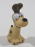 Garfield Odie Character 2 1/8" Tall Rubber Toy Figure Pencil Topper Made in Hong Kong