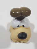 Garfield Odie Character 2 1/8" Tall Rubber Toy Figure Pencil Topper Made in Hong Kong