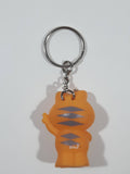 Star Awards Paws Garfield Singer Holding A Microphone 1 3/4" Tall Toy Figure Hard Rubber Key Chain