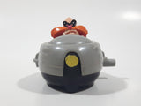 1993 McDonald's Sega Sonic The Hedgehog Dr Robotnik Character Wind Up Toy Vehicle Figure