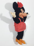 Vintage Applause Disney Minnie Mouse 8" Tall Toy Stuff Plush Character