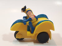1997 KFC Discovery Concepts Marvel Comics X-Men Wolverine 3" Long Plastic Toy Figure Vehicle