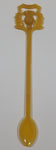 Vintage The Macdonald Lounge Edmonton Yellow Plastic Drink Stir Stick Stirrer