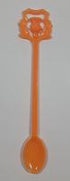 Vintage The Macdonald Lounge Edmonton Orange Plastic Drink Stir Stick Stirrer