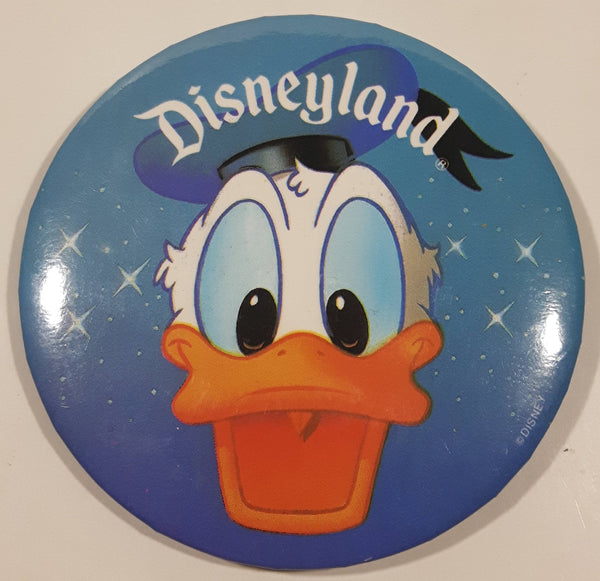 Disneyland Donald Duck 3" Round Button Pin