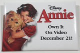 Disney Presents Annie Own It On Video December 21 Movie Film Pin