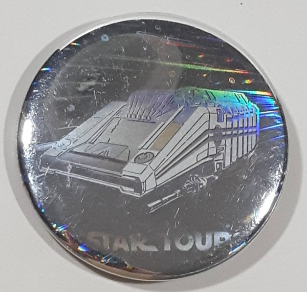 Star Wars Star Tours 2 1/4" Holographic Button Pin