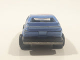 Vintage Majorette No. 220 Mustang SVO Blue 1/59 Scale Die Cast Toy Car Vehicle with Opening Hatch