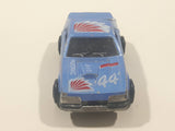 Vintage Majorette No. 220 Mustang SVO Blue 1/59 Scale Die Cast Toy Car Vehicle with Opening Hatch