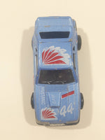 Vintage Majorette No. 220 Mustang SVO Blue 1/59 Scale Die Cast Toy Car Vehicle with Opening Hatch