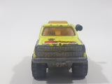 Majorette No. 291 & No. 228 Depanneuse Truck 4WD Fluorescent Yellow Die Cast Toy Car Vehicle