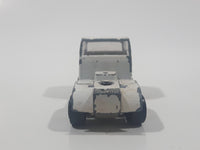 Vintage Majorette Bernard Semi Tractor Truck White 1/100 Scale Die Cast Toy Car Vehicle Made in France