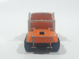 Vintage Majorette Magirus Orange Semi Tractor Truck 1:100 Scale Die Cast Toy Car Trucking Rig Vehicle