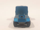 Vintage Majorette Magirus Blue Semi Tractor Truck 1:100 Scale Die Cast Toy Car Trucking Rig Vehicle Made in France