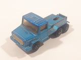Vintage Majorette Magirus Blue Semi Tractor Truck 1:100 Scale Die Cast Toy Car Trucking Rig Vehicle Made in France