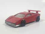 Vintage Majorette Lamborghini Red No. 237 1/56 Scale Die Cast Toy Dream Car Vehicle Made in France