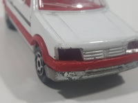 Vintage Majorette No. 281 / 210 Peugeot 205 GTI Convertible White 1/53 Scale Die Cast Toy Car Vehicle Made in France