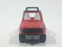 Vintage Majorette No. 252 JP4 Red 1:47 Scale Die Cast Toy Car Vehicle Made in France