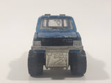 Vintage Majorette 4x4 Toyota Pick-up Truck Dark Blue No. 287 and 292 Die Cast Toy Car Vehicle with Opening Hood