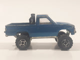 Vintage Majorette 4x4 Toyota Pick-up Truck Dark Blue No. 287 and 292 Die Cast Toy Car Vehicle with Opening Hood