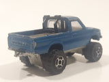 Vintage Majorette 4x4 Toyota Pick-up Truck Dark Blue No. 287 and 292 Die Cast Toy Car Vehicle with Opening Hood