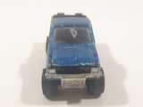 Vintage Majorette 4x4 Toyota Pick-up Truck Dark Blue No. 287 and 292 Die Cast Toy Car Vehicle with Opening Hood