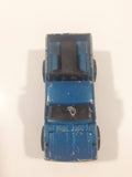 Vintage Majorette 4x4 Toyota Pick-up Truck Dark Blue No. 287 and 292 Die Cast Toy Car Vehicle with Opening Hood