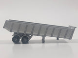 Vintage Majorette No. 377 Dump Truck Trailer Silver Grey 1/100 Scale Die Cast Toy Car Vehicle Made in France