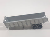 Vintage Majorette No. 377 Dump Truck Trailer Silver Grey 1/100 Scale Die Cast Toy Car Vehicle Made in France