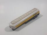 Vintage Majorette No. 364 Petrol Fuel Tanker Truck Trailer AGIP White and Yellow 1/100 Scale Die Cast Toy Car Vehicle Made in France