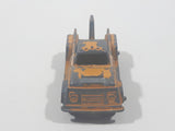 Vintage Tootsie Toys C421 Salvage Wrecker Tow Truck Yellow Die Cast Toy Car Vehicle Made in Chicago U.S.A.