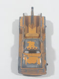 Vintage Tootsie Toys C421 Salvage Wrecker Tow Truck Yellow Die Cast Toy Car Vehicle Made in Chicago U.S.A.