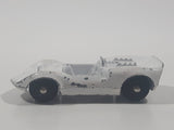 Vintage Marx Chaparral White Die Cast Toy Car Vehicle Made in Hong Kong