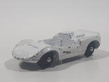 Vintage Marx Chaparral White Die Cast Toy Car Vehicle Made in Hong Kong