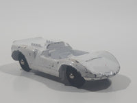 Vintage Marx Chaparral White Die Cast Toy Car Vehicle Made in Hong Kong